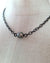 Tahitian Pearl Thick Chain Necklace - Black Pearl Jewelry in Singapore