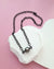 Tahitian Pearl Thick Chain Necklace - Black Pearl Jewelry in Singapore
