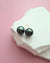 Green Tahitian Pearl 18K Gold Stud Earrings - 11mm Pearl Jewelry in Singapore