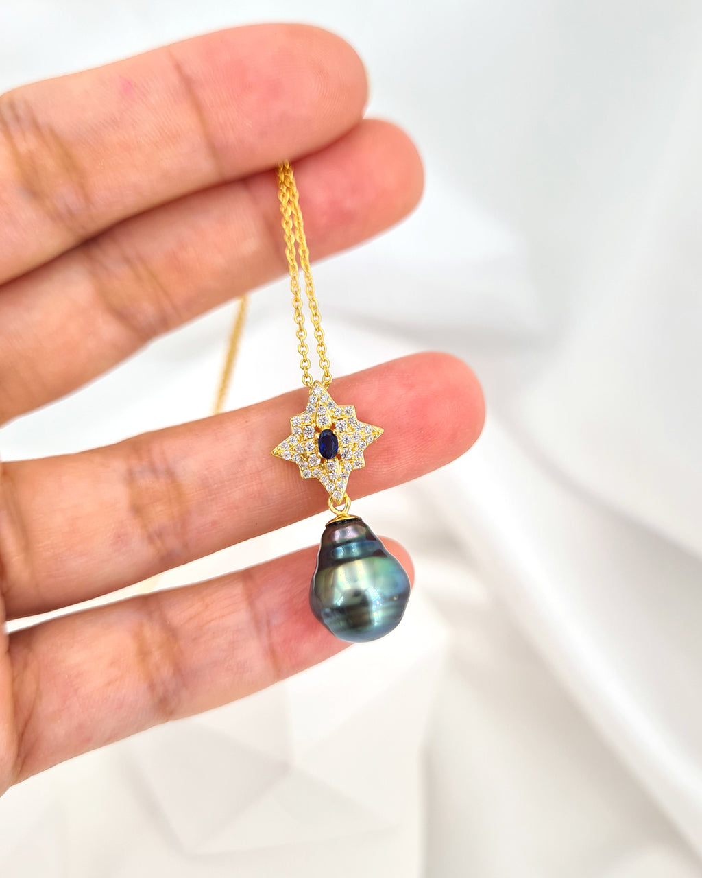 Tahitian Pearl Necklace Pearl Jewelry 