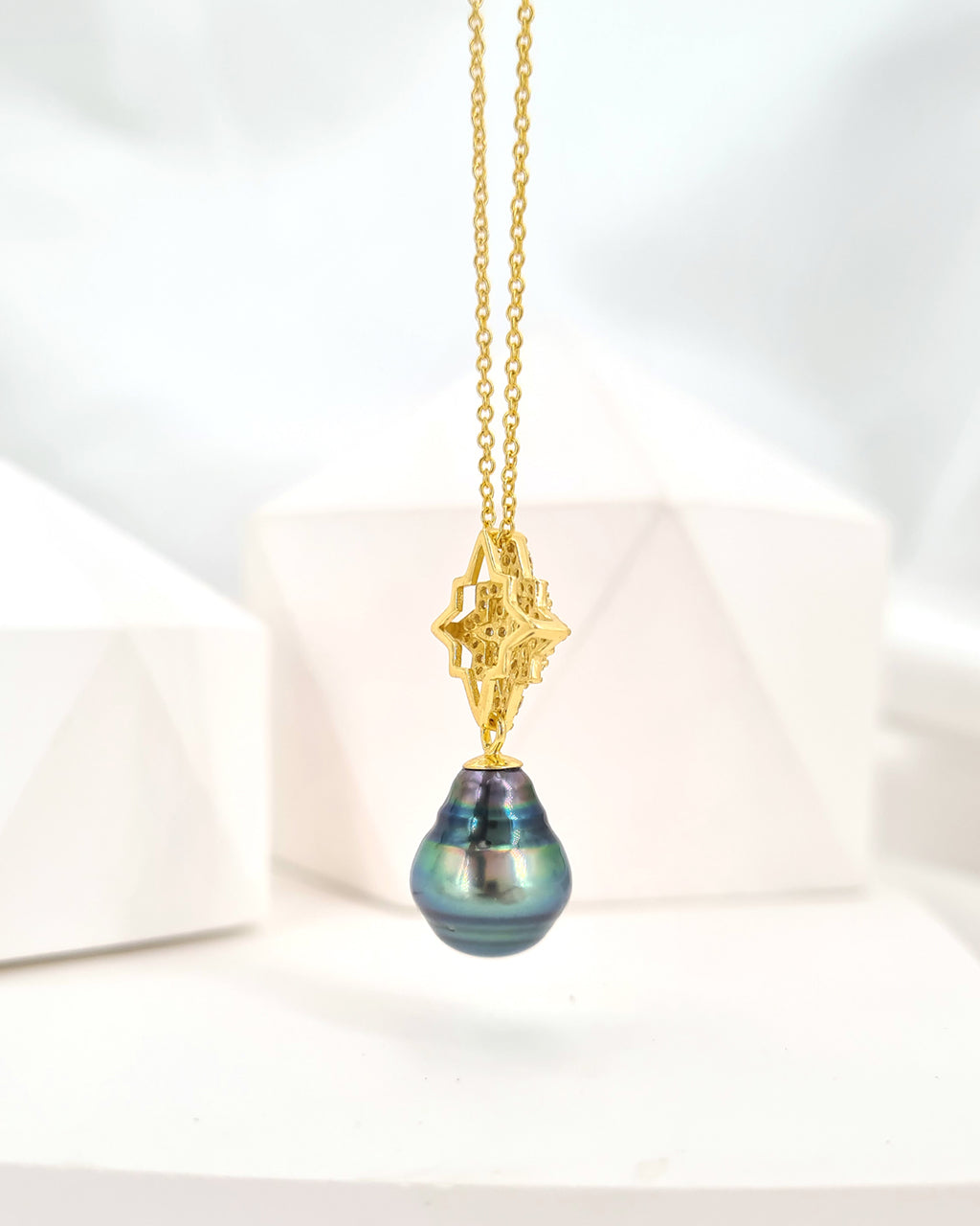 Tahitian Pearl Necklace Pearl Jewelry 