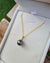 Tahitian Pearl Pendant Necklace - 18k Gold Pearl Pendant