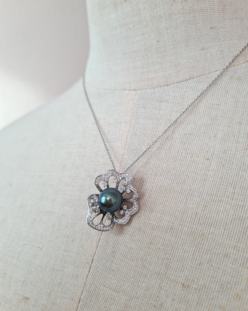 Tahitian Pearl Pendant and Ring - Dual Use Tahitian Pearl Jewelry