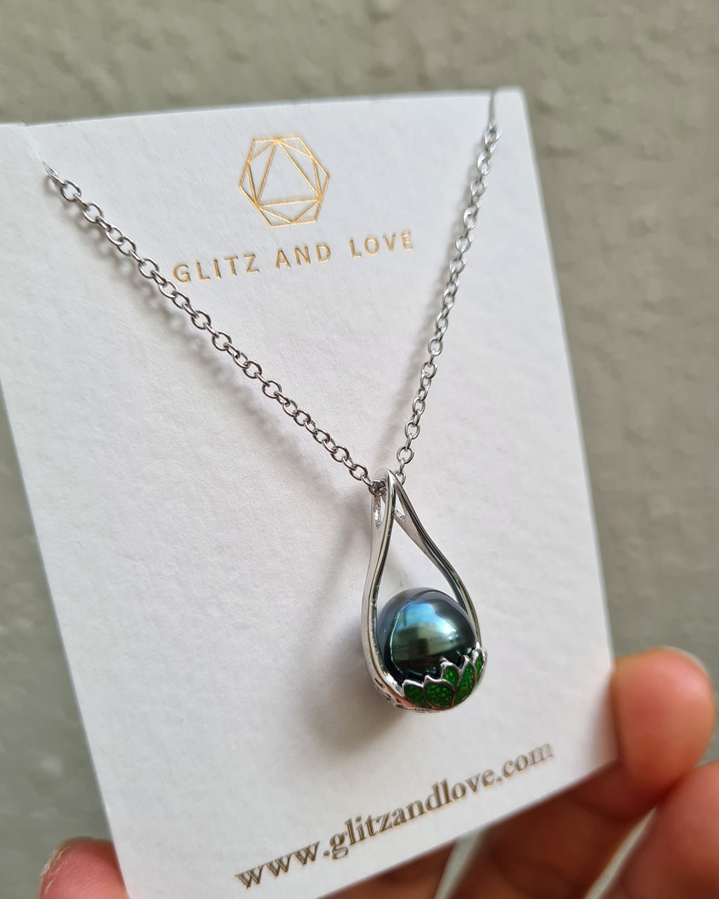 Glitz and love jewelry top