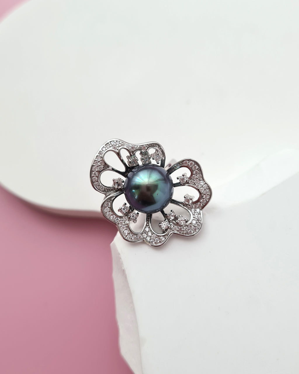 Tahitian Pearl Pendant and Ring - Dual Use Tahitian Pearl Jewelry