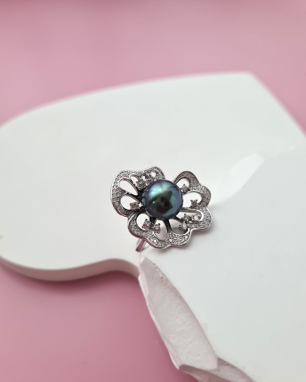 Tahitian Pearl Pendant and Ring - Dual Use Tahitian Pearl Jewelry
