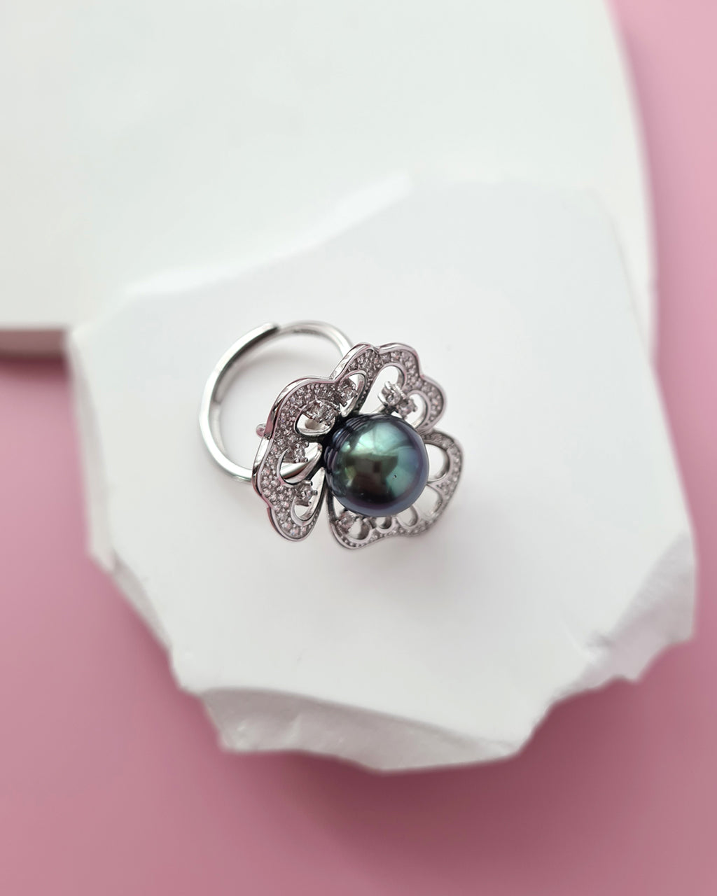 Tahitian Pearl Pendant and Ring - Dual Use Tahitian Pearl Jewelry