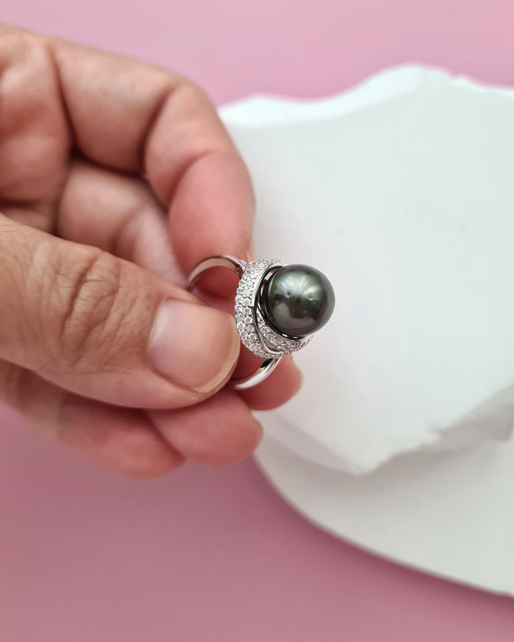 Tahitian Pearl Ring, Timeless Pearl Jewelry in Singapore