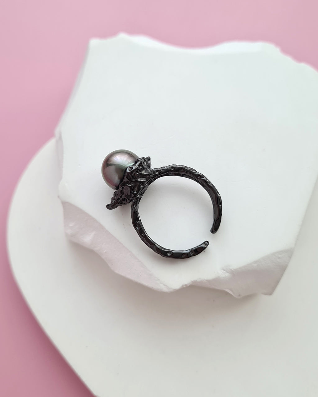 Tahitian Pearl Ring - Contemporary Pearl Jewelry Singapore