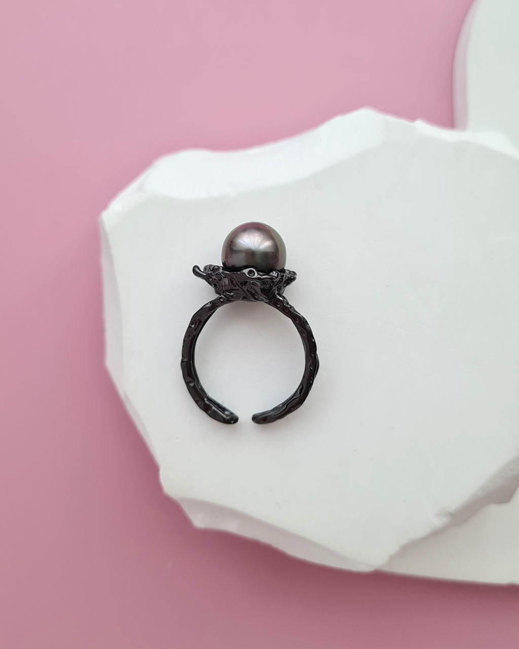 Tahitian Pearl Ring - Contemporary Pearl Jewelry Singapore