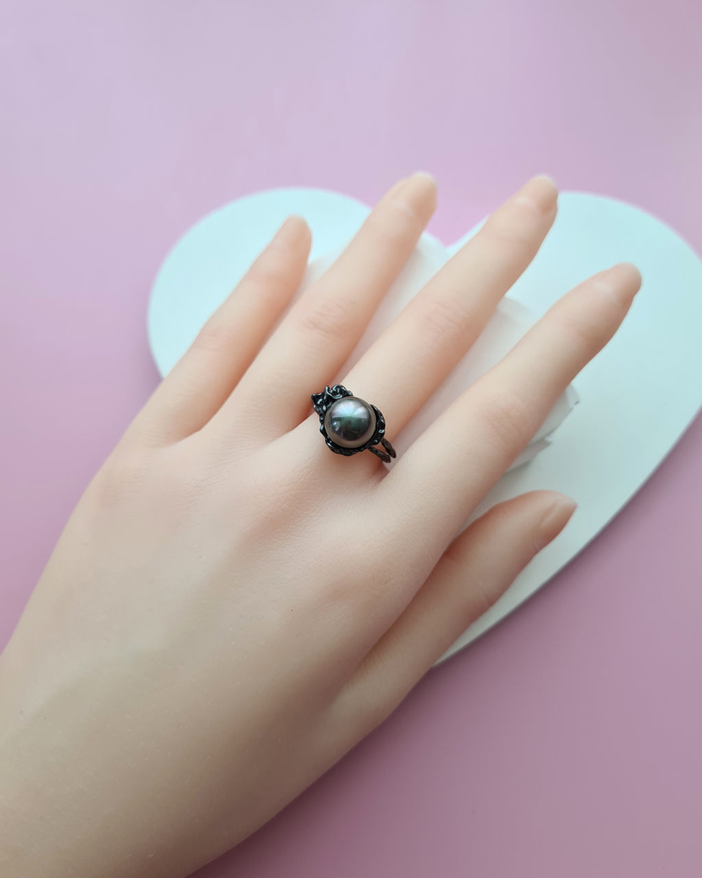 Tahitian Pearl Ring - Contemporary Pearl Jewelry Singapore