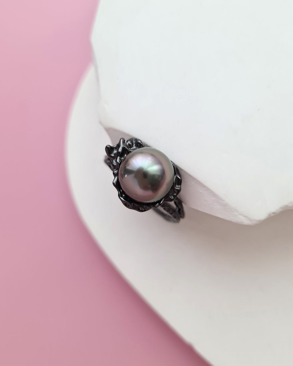 Tahitian Pearl Ring - Contemporary Pearl Jewelry Singapore