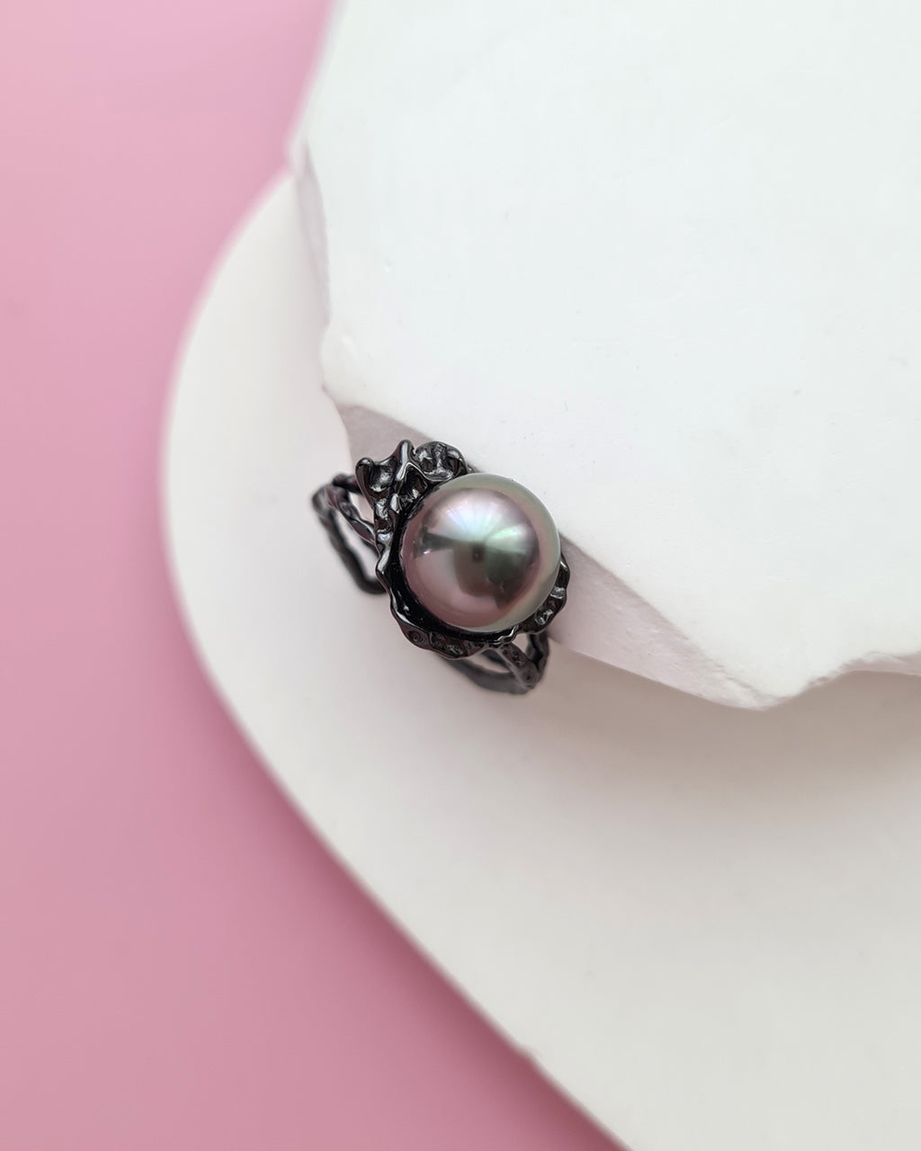 Tahitian Pearl Ring - Contemporary Pearl Jewelry Singapore