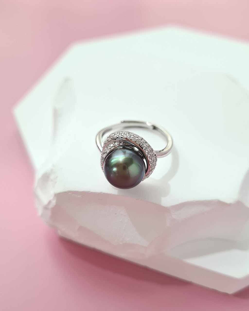 Tahitian Pearl Ring, Quiet Luxury, Pearl Jewelry