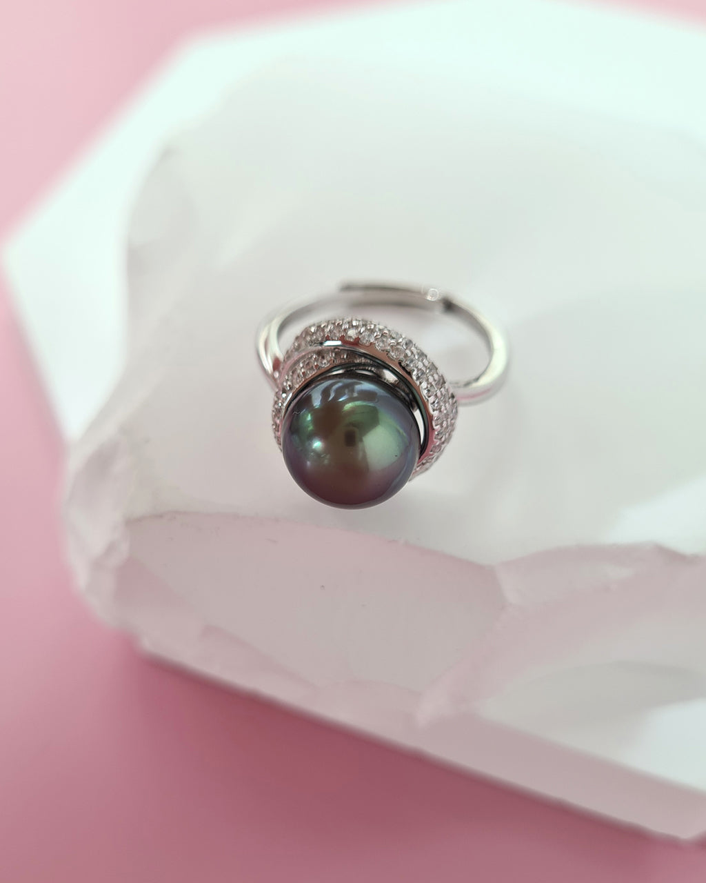Tahitian Pearl Ring, Quiet Luxury, Pearl Jewelry