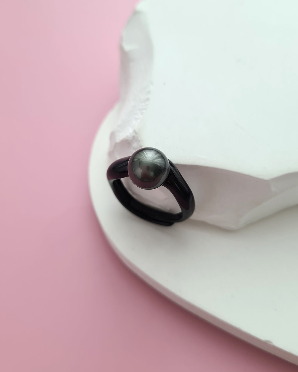 Tahitian Pearl Ring - Simply Black Pearl Jewelry Singapore