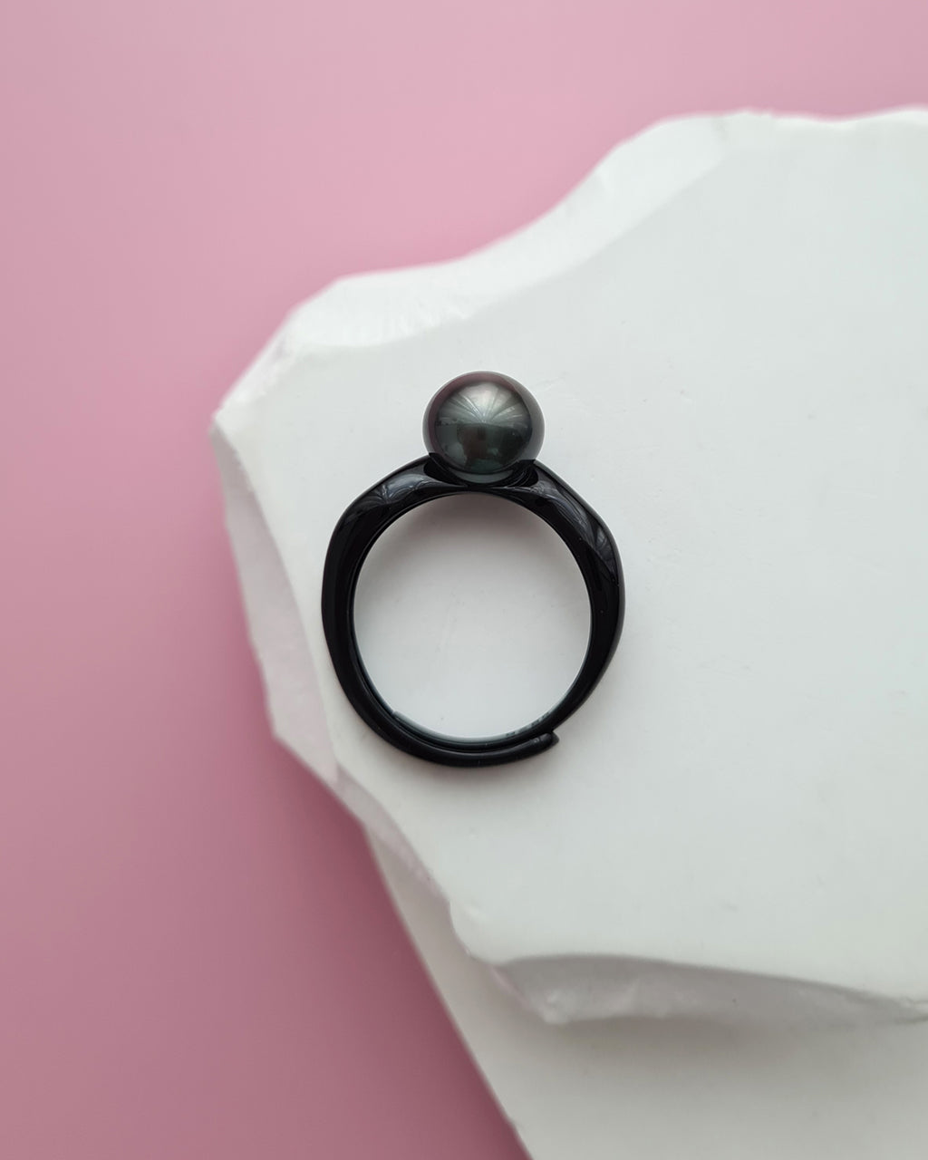 Tahitian Pearl Ring - Simply Black Pearl Jewelry Singapore