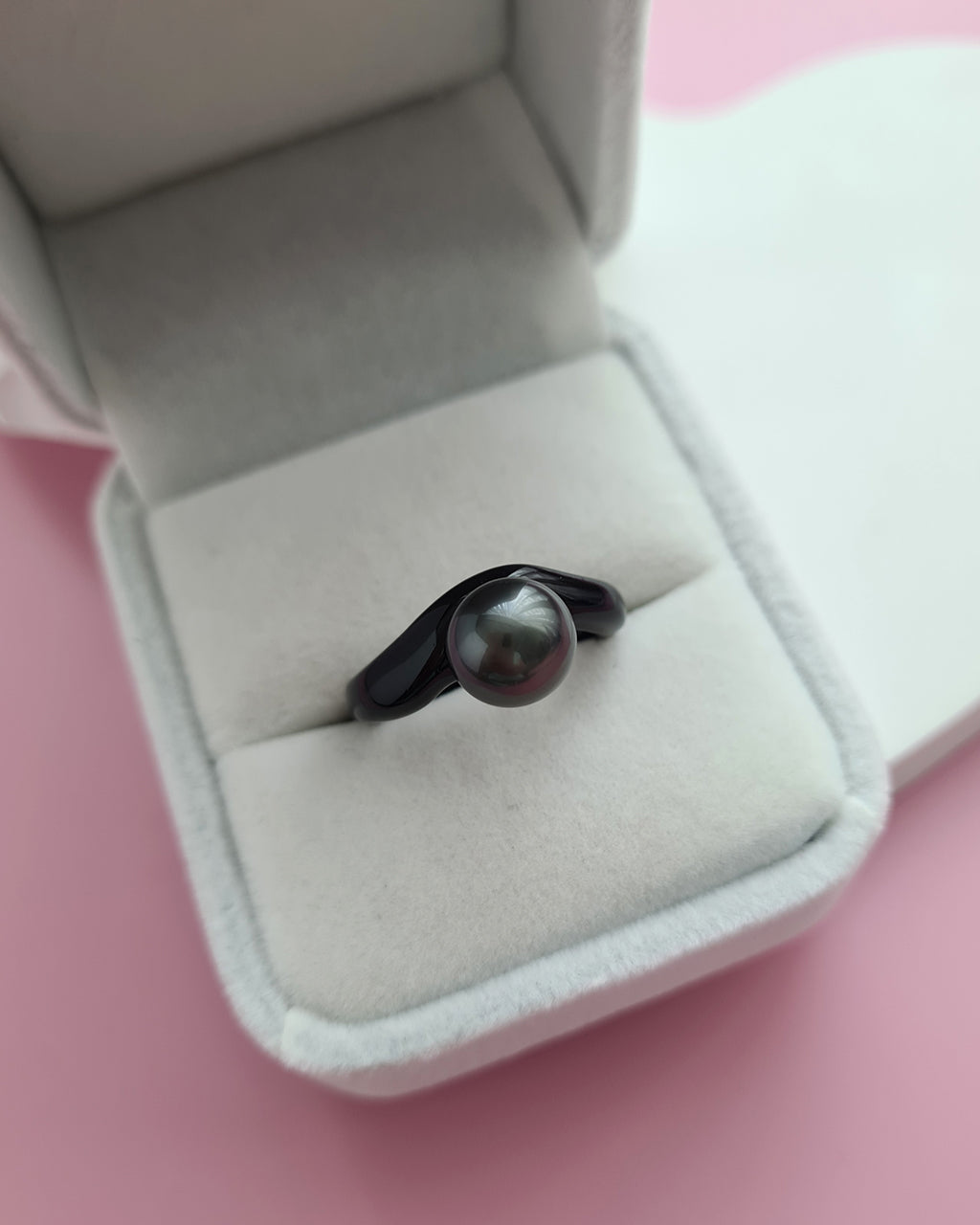 Tahitian Pearl Ring - Simply Black Pearl Jewelry Singapore