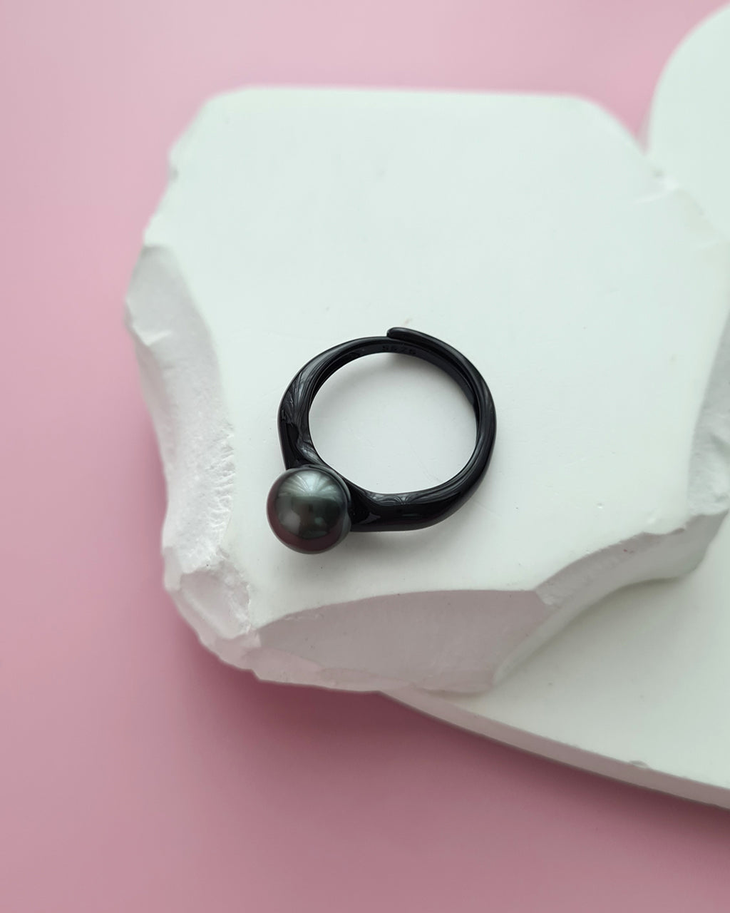 Tahitian Pearl Ring - Simply Black Pearl Jewelry Singapore