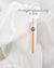 Tahitian Pearl Earrings, Grey Pearl Tassel Earrings 14k gold filled jewelry