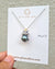 Cute Peacock Green Tahitian Pearl Necklace - Hamster Pearl Necklace 