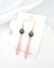 Tahitian Pearl Earrings - Simple Long Earrings 14k gold filled Pearl Jewelry