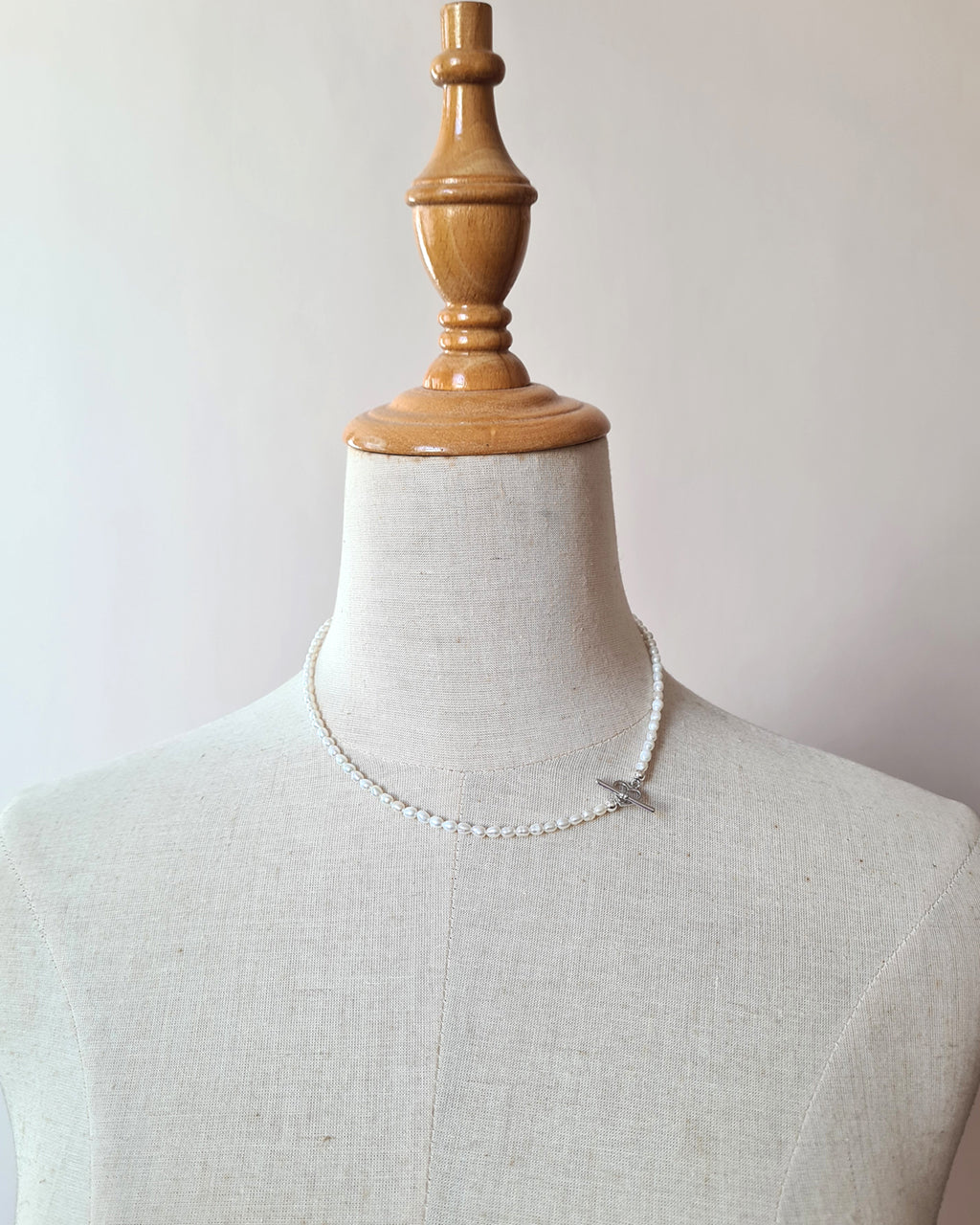 Tiny White Pearl Necklace - Modern Pearl Jewelry in Singapore