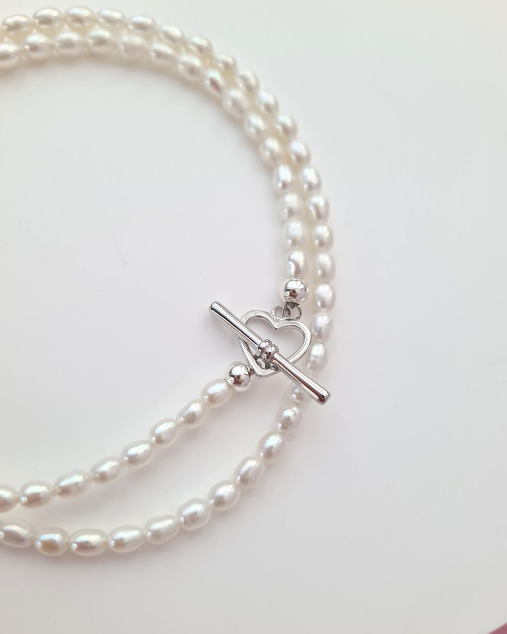 Tiny White Pearl Necklace - Modern Pearl Jewelry in Singapore