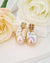 Baroque Pearl Earrings - Double Happiness Wedding Earrings