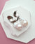 Whimsical Butterfly Big White Baroque Pearl Earrings, Everyday Luxury, Modern Pearl Jewelry