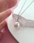 White South Sea Pearl Pendant Necklace, Affordable Sterling Silver Pearl Jewelry in Singapore