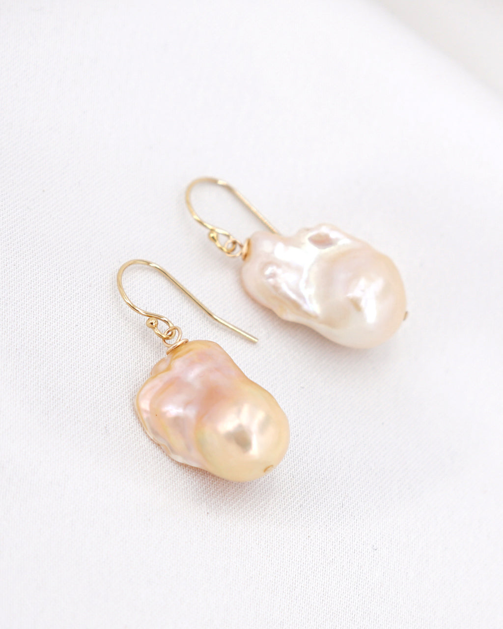 Baroque freshwater pearl earrings hotsell