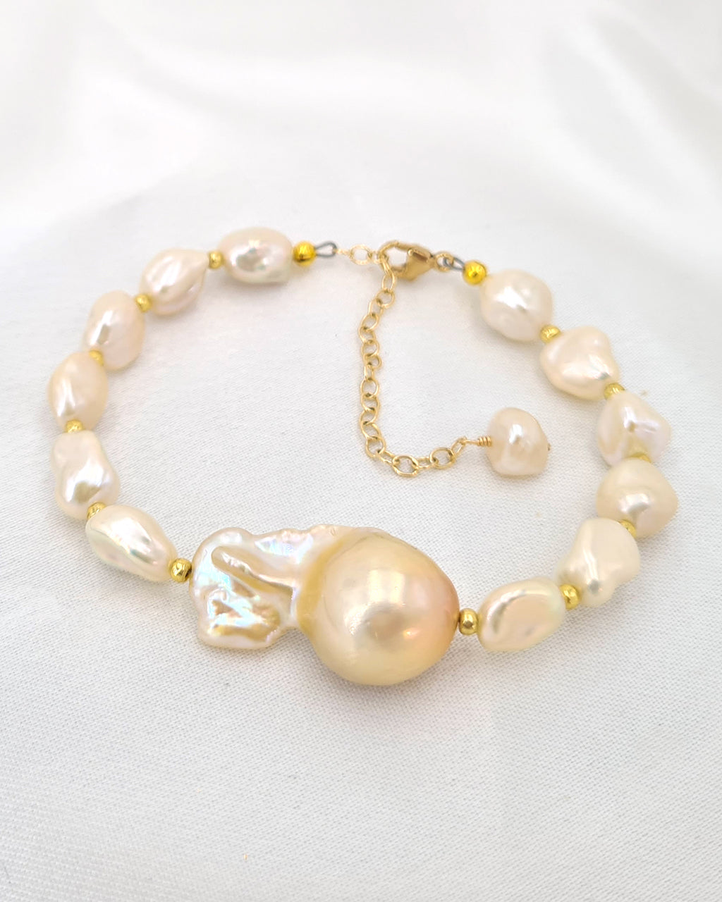 Get Personalised Charm Pearl Bracelet at ₹ 550 | LBB Shop