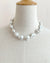 White Baroque Pearl Necklace - Big Baroque Pearl Strand Necklace