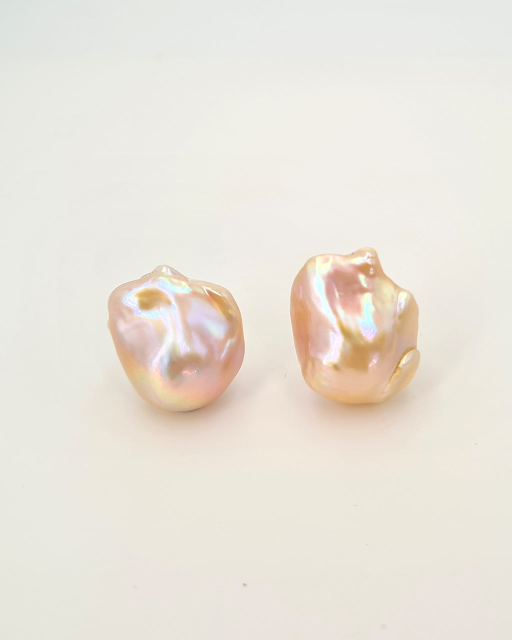 Customised Freshwater Baroque Pearl Earrings