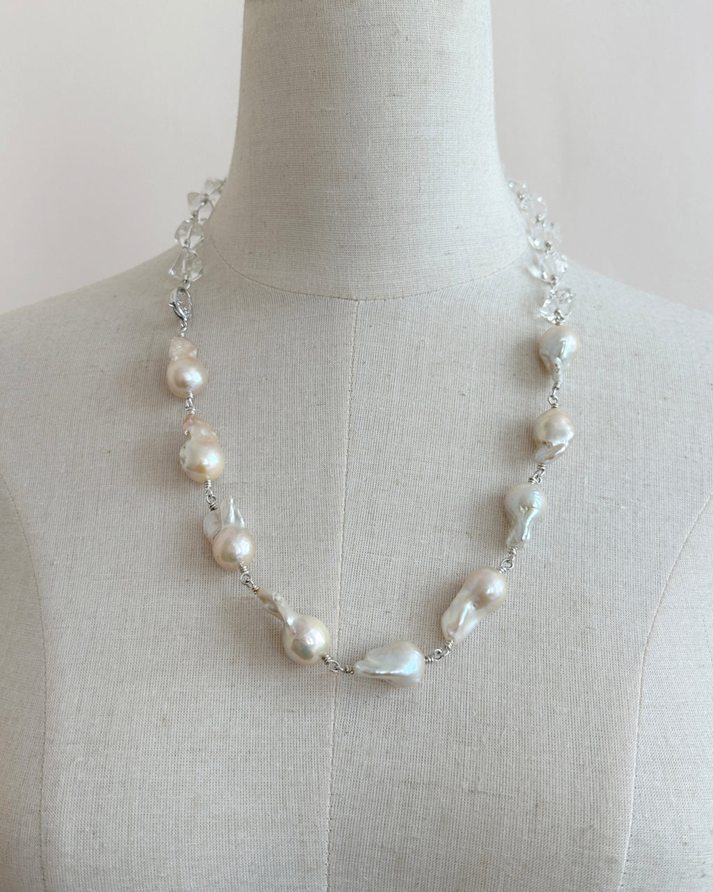 925 store pearl necklace