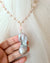 Grey Baroque Pearl and Rose Quartz Necklace - Wedding Bridal Jewelry for Brides and Bridesmaids | Singapore