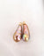 Metallic Baroque Pearl Threader Earrings | Freshwater Pearl Jewelry