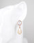 Pink Baroque Pearl Teardrop Earrings - Petite - Wedding Bridal Jewelry for Brides and Bridesmaids | Singapore