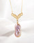 Lavender Purple Baroque Pearl Necklace - Gold - Wedding Bridal Jewelry for Brides and Bridesmaids | Singapore