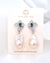 White Baroque Pearl Floral Earrings - 925 Sterling Silver | Freshwater Pearl Jewelry